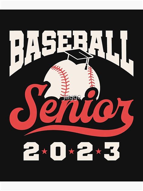 "Baseball Senior 2023 Graduating Class of 2023" Art Print for Sale by ...