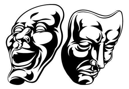 comedy tragedy masks clip art 20 free Cliparts | Download images on Clipground 2024