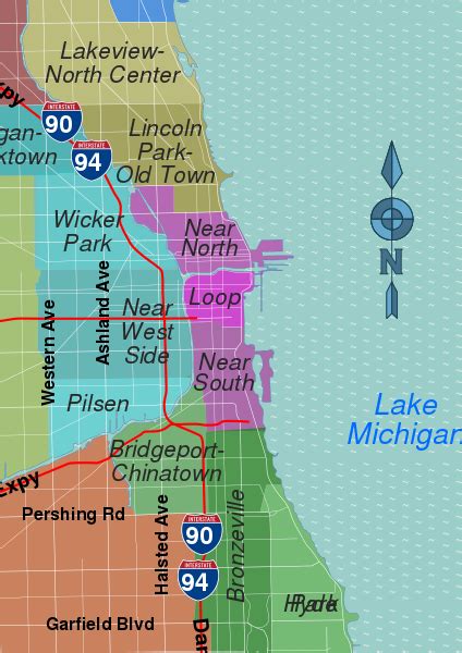 File:Integrated Chicago districts map.svg - Wikitravel Shared