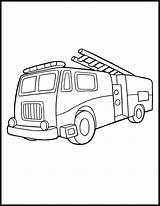 Free Printable Fire Truck Coloring Pages For Kids sketch template