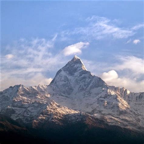 Mount Machhapuchhre, Nepal | Nature adventure, Beautiful mountains ...