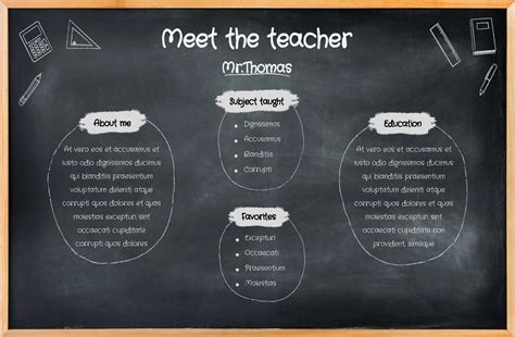 Free Meet the Teacher Presentation Templates for Google Slides