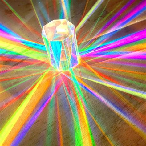 Rainbow Prism | Dichroic, Light art, Prism