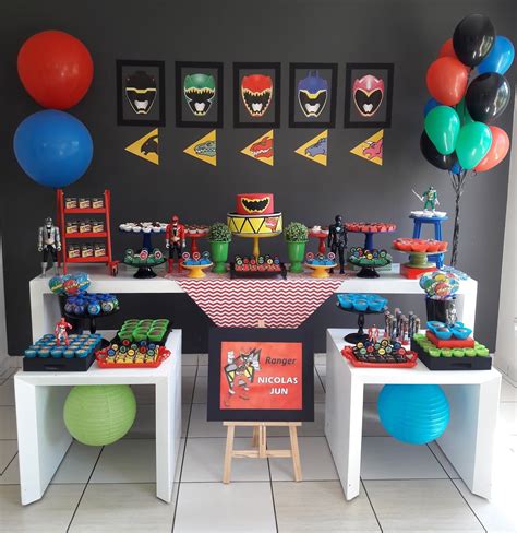 Mesa+completa.jpg (1554×1600) | Power ranger birthday, Power ranger birthday party, Power ranger ...