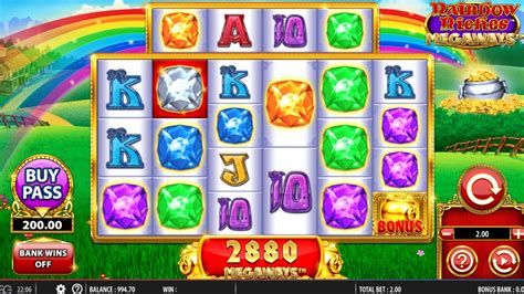 Rainbow Riches Megaways Slot - £100 Bonus & 50 Free Spins | JeffBet