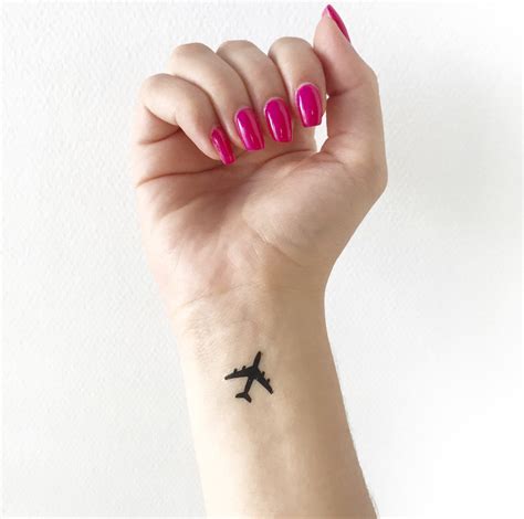 Small Airplane Tattoo