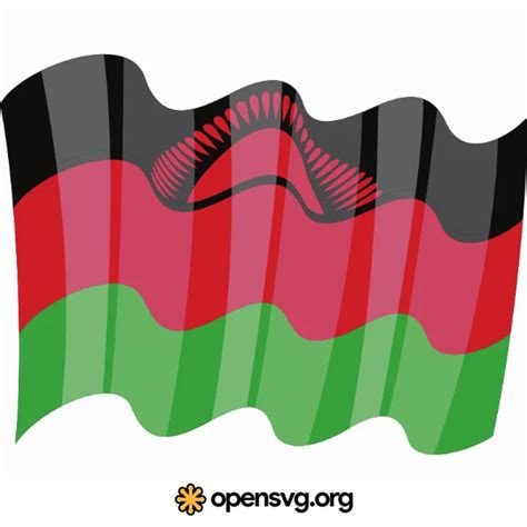 Free SVG Malawi Flag, Flag SVG