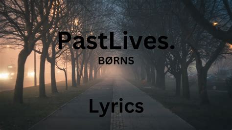 BØRNS - Pastlives | lyrics | 8D audio | - YouTube