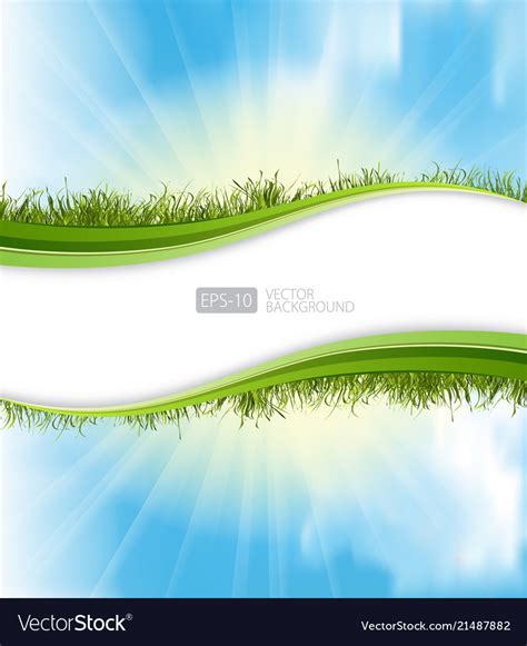 Nature abstract background Royalty Free Vector Image