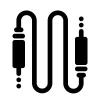 Aux cable Icon - Free PNG & SVG 1086115 - Noun Project