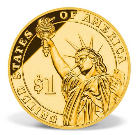 George Washington Presidential Coin Tribute | Gold-Layered | Gold ...