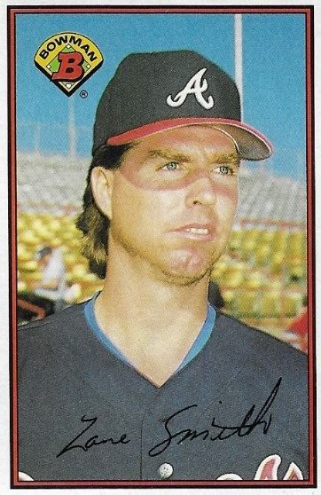 Smith, Zane / Atlanta Braves | Bowman #262 | Baseball Trading Card | 1989