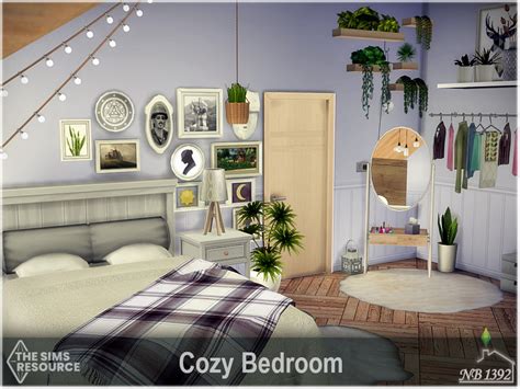 The Sims Resource - Cozy Bedroom (CC only TSR)