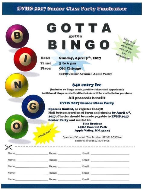 Play BINGO - win prizes! | Apple Valley, MN Patch