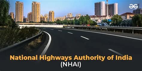 National Highways Authority of India (NHAI) - Functions, Structures ...