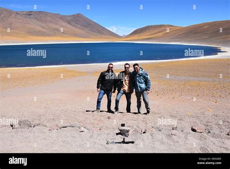 Geysers and mountains in Atacama desert Chile Stock Photo - Alamy