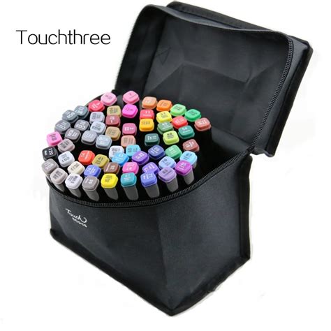 48/50pcscolors/lot Touchcool alcohol oil based marker be useful for ...