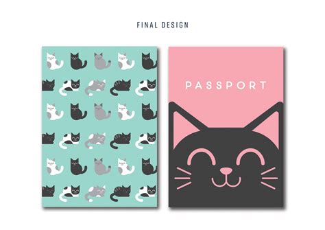 Cat Passport Cover Design :: Behance