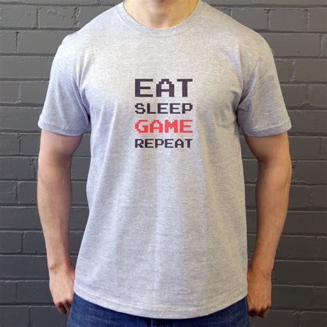 Eat, Sleep, Game, Repeat T-Shirt | RedMolotov