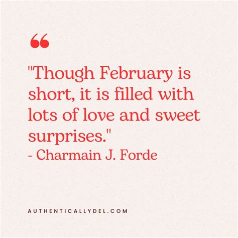 50+ Inspirational February Quotes for a Beautiful Month - Authentically Del