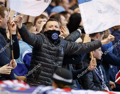 Rangers Fan Rangers Ultras Badge On Editorial Stock Photo - Stock Image ...