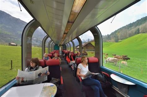 Epic Views Of The Swiss Alps On The Golden Pass Line Switzerland Scenic ...