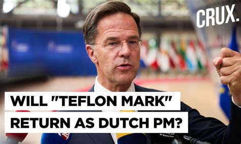 Dutch Government Falls Over Migrant Policy | Can Mark Rutte Return As ...