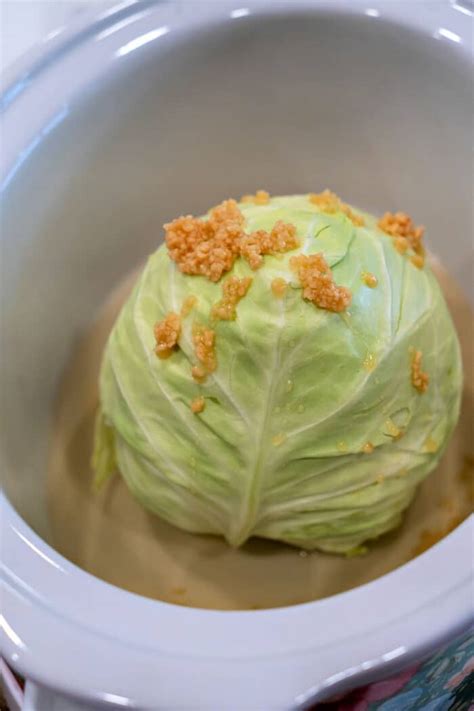 How to Cook a Whole Head of Cabbage in Slow Cooker