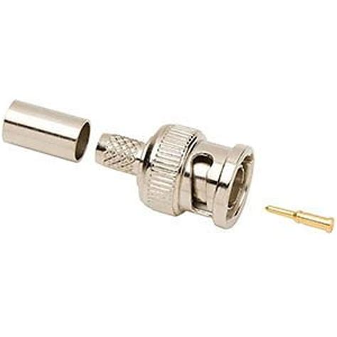 75 Ohm BNC Male Coaxial Crimp-Style Connector, RG-59 / RG-62 | Allen Tel Products, Inc.