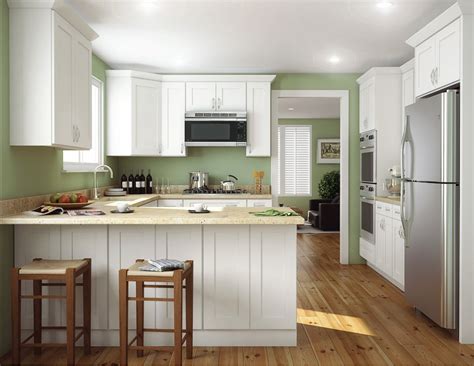 Aspen White Shaker - Ready To Assemble Kitchen Cabinets - The RTA Store