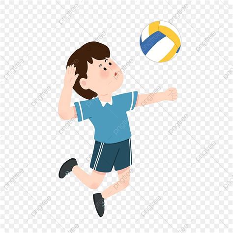 People Playing Volleyball Clipart Transparent PNG Hd, Play Volleyball ...