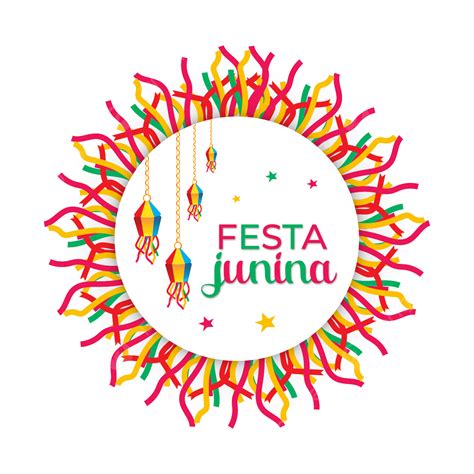 Colorful Festa Junina Vector Transparent Design, Festa, Junina, Vector PNG and Vector with ...