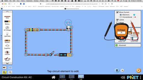 Circuit Construction Kit (PhET) Introduction - YouTube