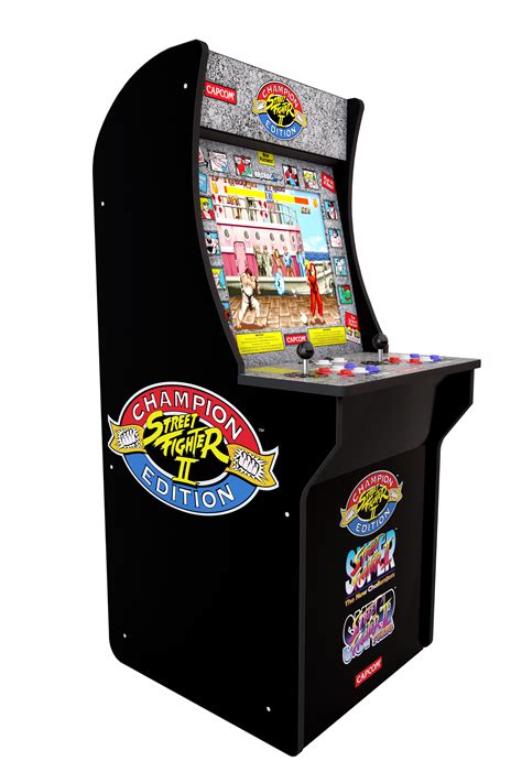 Arcade1UP Street Fighter 2 Arcade Machine, 4 ft - Walmart.com