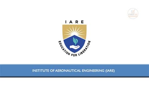 IARE Engineering College Applications are invited from eligible ...