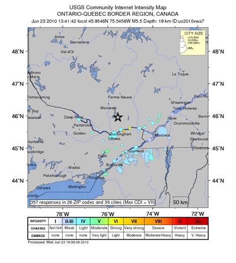 moonRabbit's Corner: Earthquake in Ontario!?