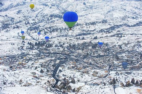 Winter in Cappadocia - null | City photo, Cappadocia, Aerial