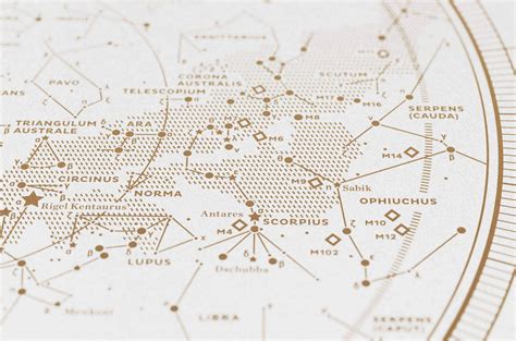 Stellar Maps / Night Sky Prints, Silkscreen Print – Stellavie