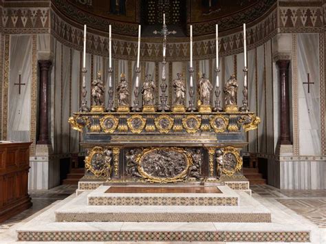 Altar Statues of the Cathedral of Monreale by Luigi Valadier ...