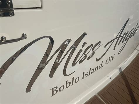 Custom Boat Name Raised Domed Decals | Etsy