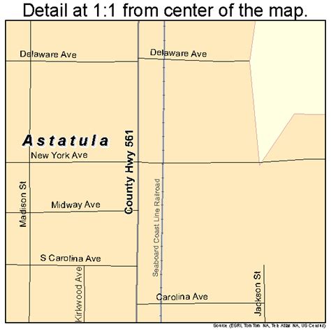 Astatula Florida Street Map 1202250