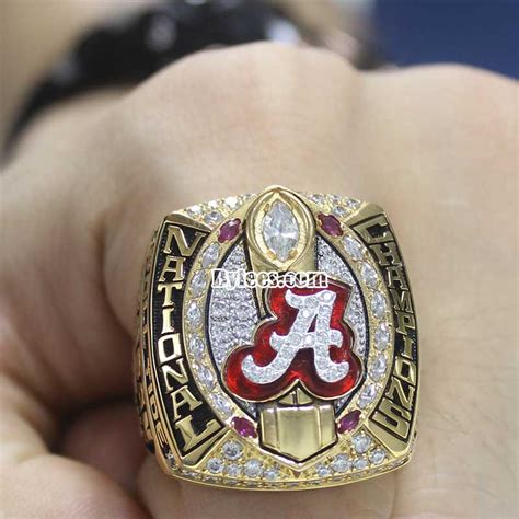 2015 Alabama Crimson Tide National Championship Ring – Best Championship Rings|Championship ...