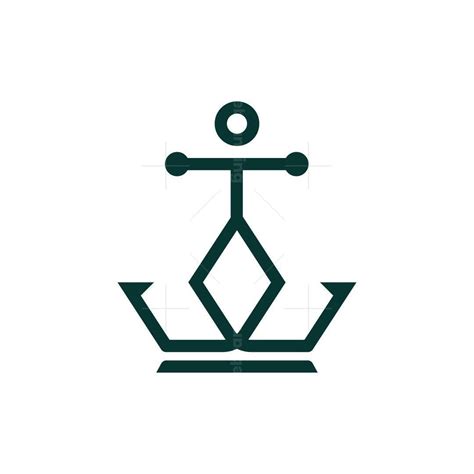 Anchor Crown Logo | Crown logo, Anchor logo, Logo design