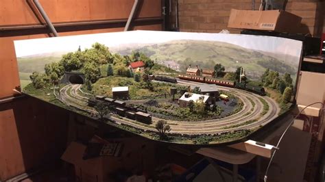 Hornby Trakmat Layout - Model Railway - YouTube