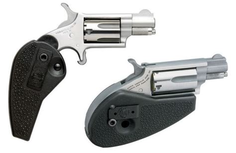 North American Arms Mini-Revolver Holster/ Grip Combo 22 Magnum Revolver, Stainless, Swivel Grip ...