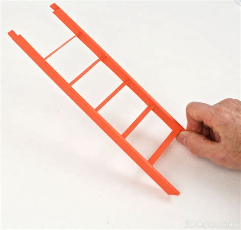 Christmas Ladder with Presents — 3DCuts.com