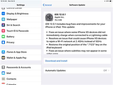 iOS 12.0.1 Update Released for iPhone & iPad [IPSW Download Links]