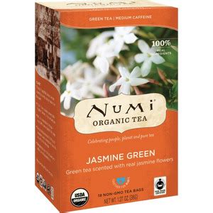 Numi Organic Tea Numi Jasmine Green Organic Tea - NUM10108 - Shoplet.com