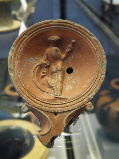 Terracotta oil lamp depicting Venus, 2nd century AD, Staat… | Flickr