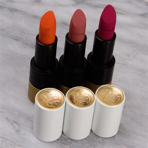 Hermes Rouge Matte Lipstick • Lipstick Review & Swatches